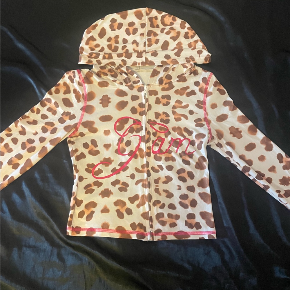Leopard Print Kids Hoodie